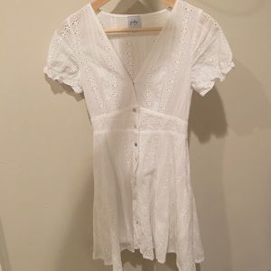 White dress